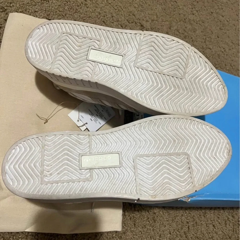 Adidas IVY PARK White and Cream Sneakers - Picture 3 of 4